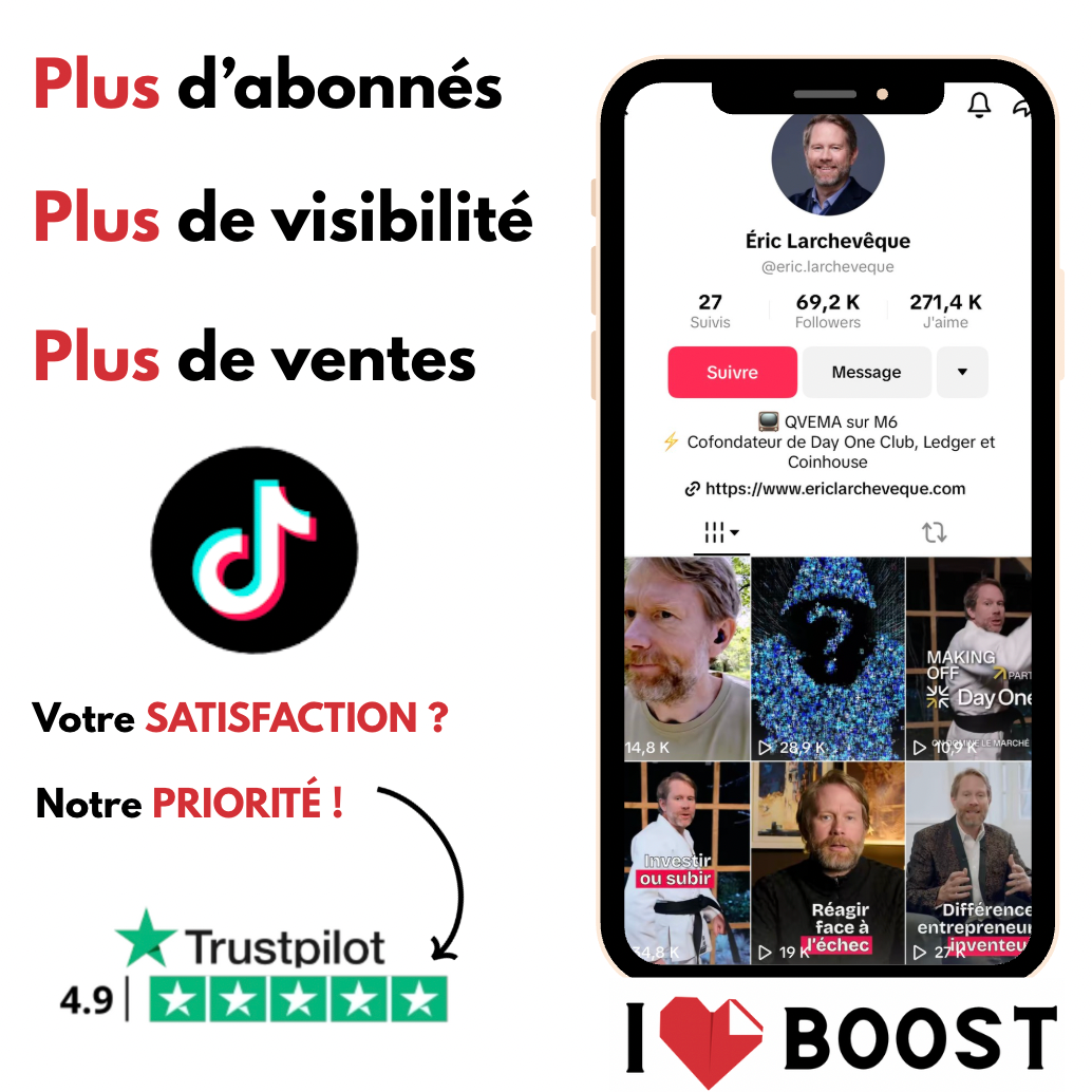 Abonnés TikTok.