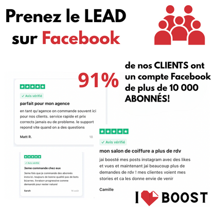 Abonnés Facebook.
